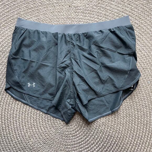 Under Armour Fly By 2.0 shorts Womens Sz XL - Picture 1 of 4